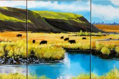 Grazing-in-the-QuAppelle-Valley-triptych-20x48