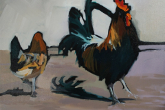 Strutting Around 16 x 20 Acrylic