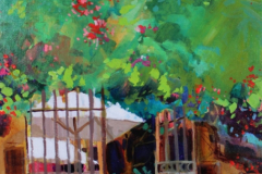 Grignan, France 12 x 16 Acrylic