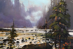 Ocean Autumn Mist 18x24