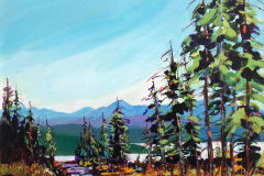 Little Atlin Lake 11x14