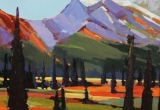 Ram River Country 11 X 14 Acrylic