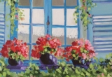 Window Box 12 x 12 Oil Sold