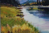 Bow Valley Provincial Park 18 x 24 Acrylic