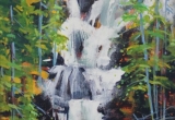 Tangle Falls Acrylic 11 x 14