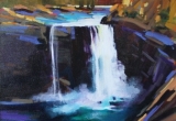 Ram Falls 16 X 20 Acrylic Sold
