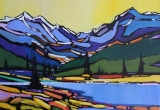 North Saskatchewan River, Alberta 16 x 20