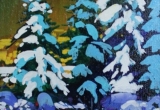 Winter 9 x 12 Acrylic Sold