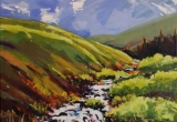 Canary Creek 16 x 20 Acrylic Sold
