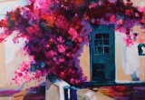 Tinos, Greek Islands 12 x 16 Acrylic. Sold.