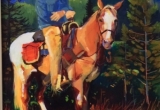 Cricket - the best horse ever. 18 X 24 sold