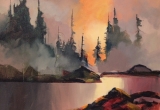 Into the Mist 16x20