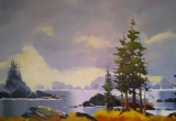 Ruby Beach, Olympic Peninsula 48 x 36 Acrylic Sold