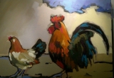 A Great Pair 16 x 20 Acrylic Sold